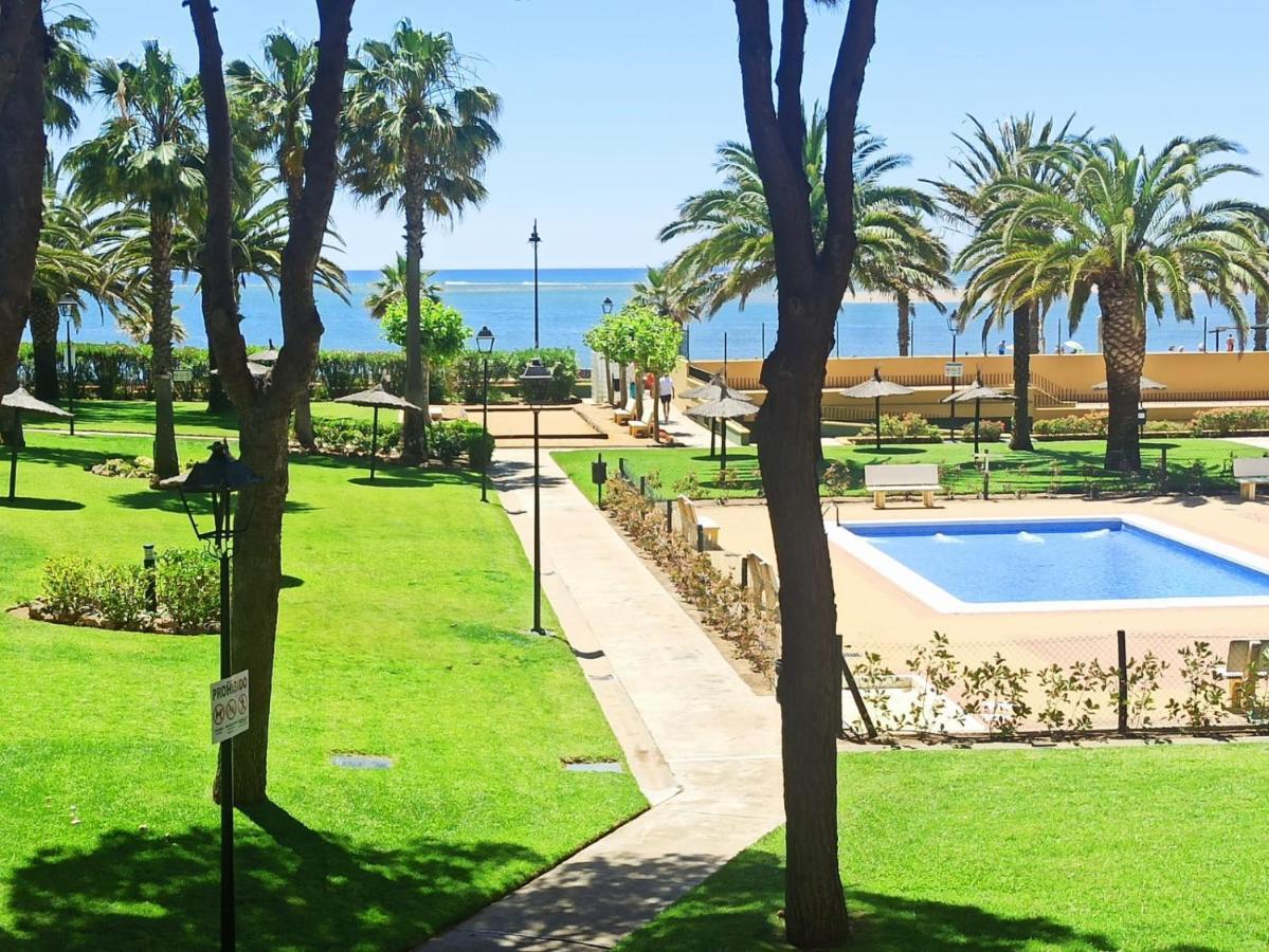 Apartamento 1ª Planta Vistas Frontales Al Mar Isla Canela Exterior foto